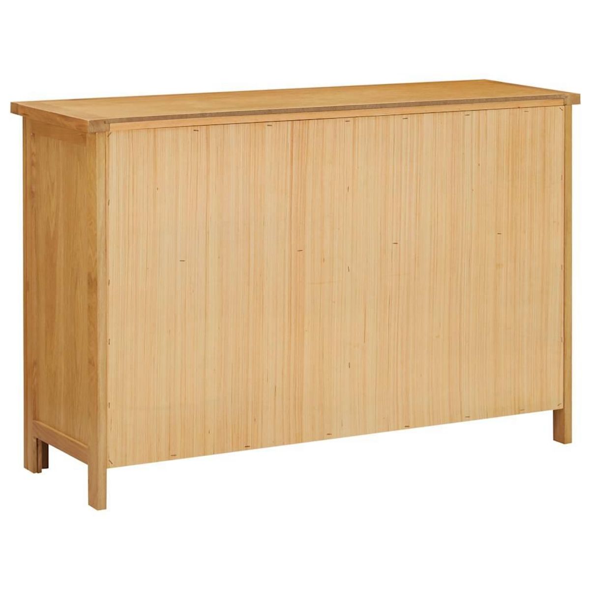 VIDAXL Commode 105x33,5x73 cm Bois de chene massif