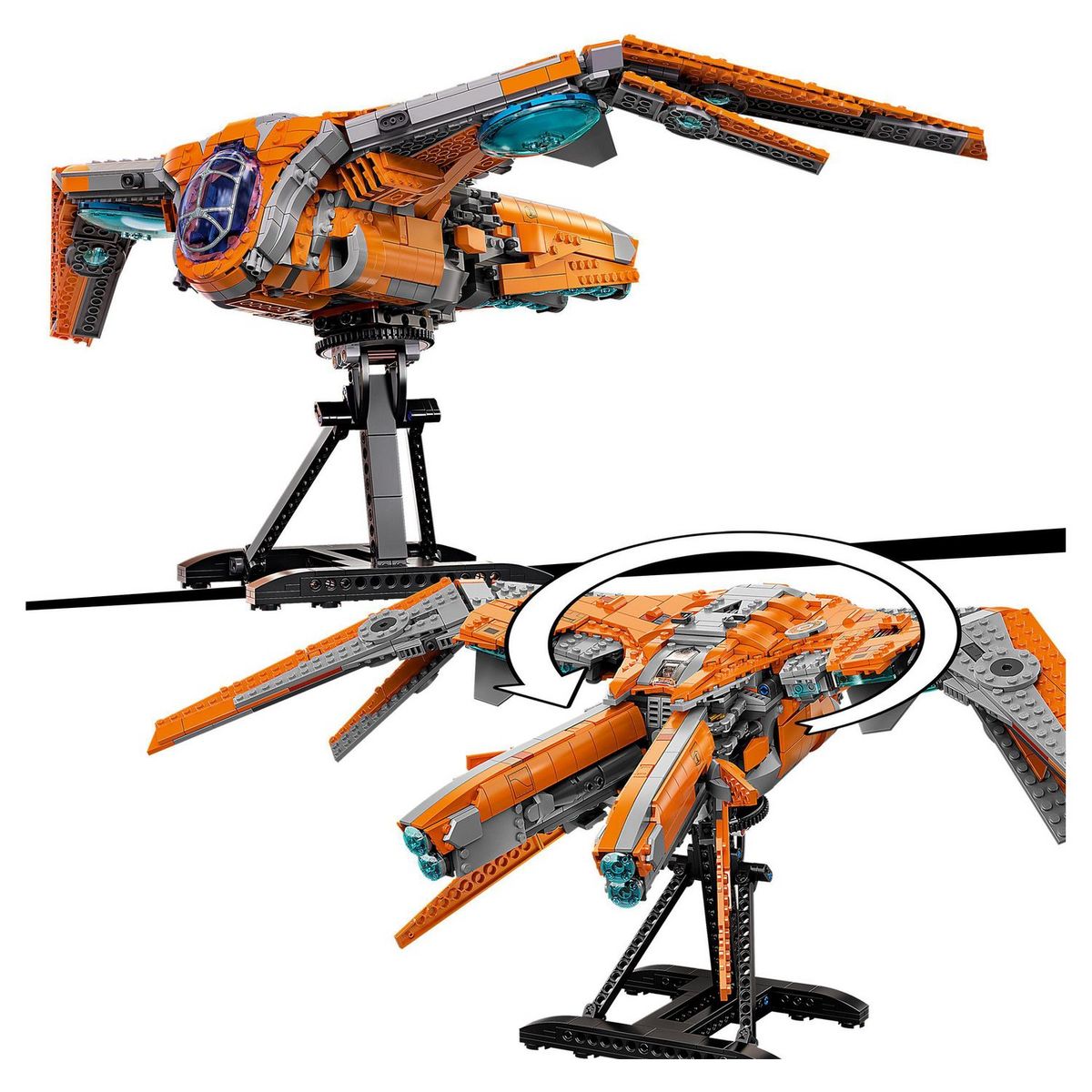 LEGO Marvel Super Heroes 76193 - The Infinity Saga - Le vaisseau des Gardiens de la Galaxie