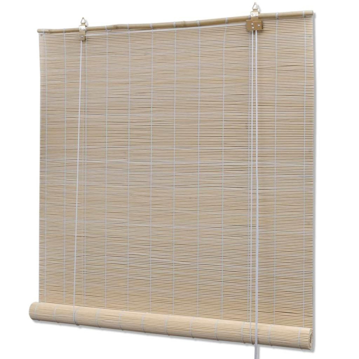 VIDAXL Stores a rouleau Bambou naturel 4 pcs 120x160 cm