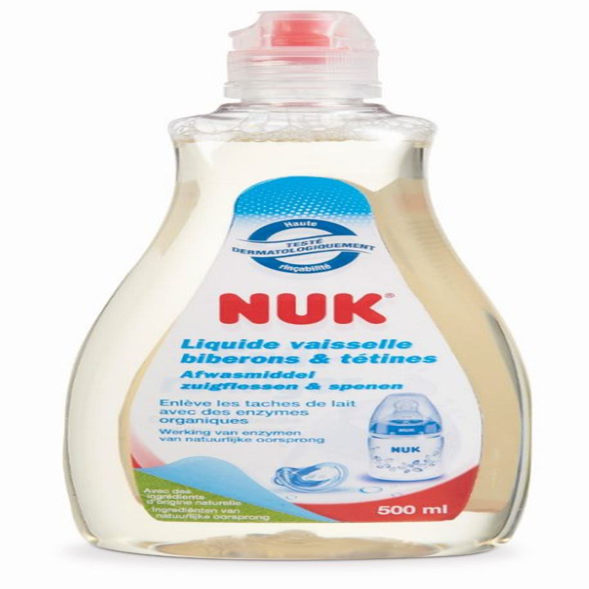 NUK Liquide nettoyant spécial biberons et tétines 500 ml