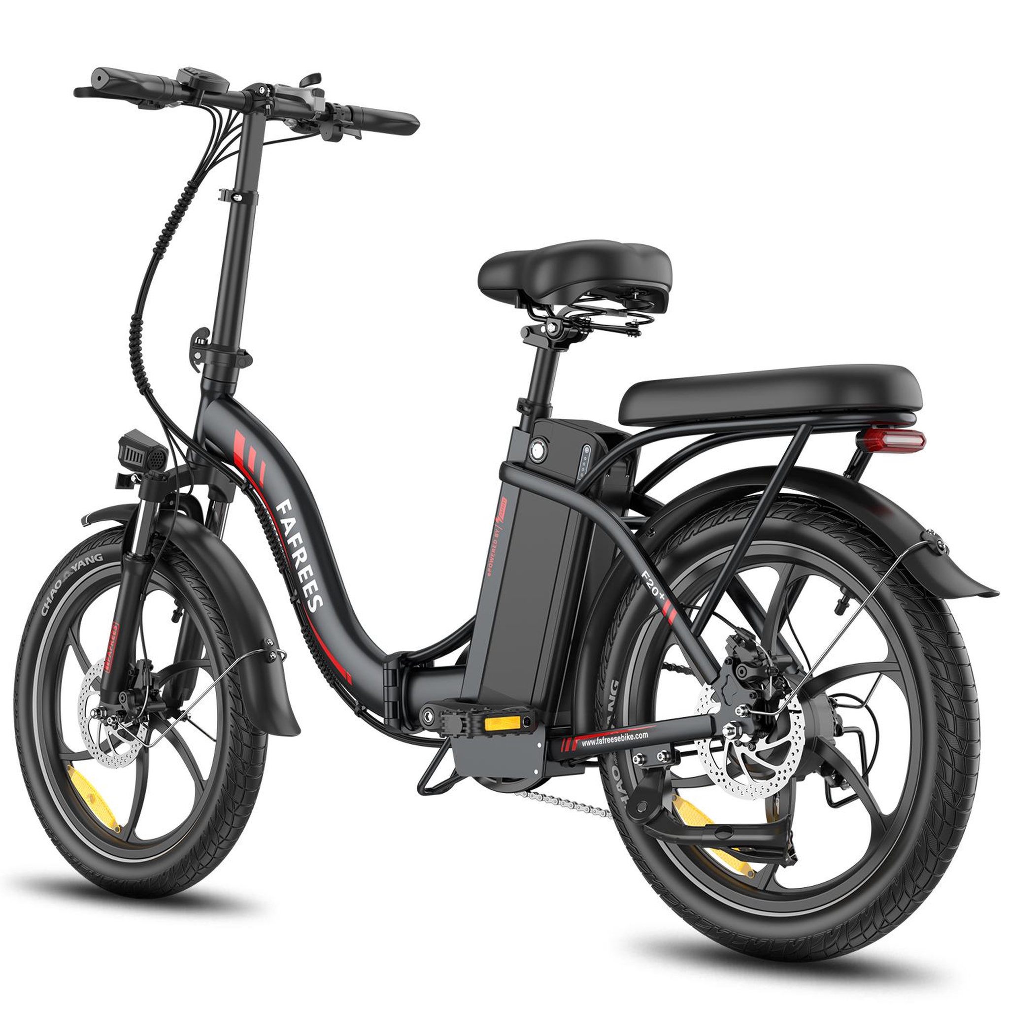 Voir la diapositive 5 : FAFREES Vélo électrique pliable urbain fafrees f20+