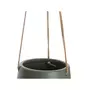PRESENT TIME Cache-pot design suspendu médium Skittlie - H. 66 cm – Vert kaki