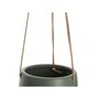 PRESENT TIME Cache-pot design suspendu médium Skittlie - H. 65 cm - Vert kaki