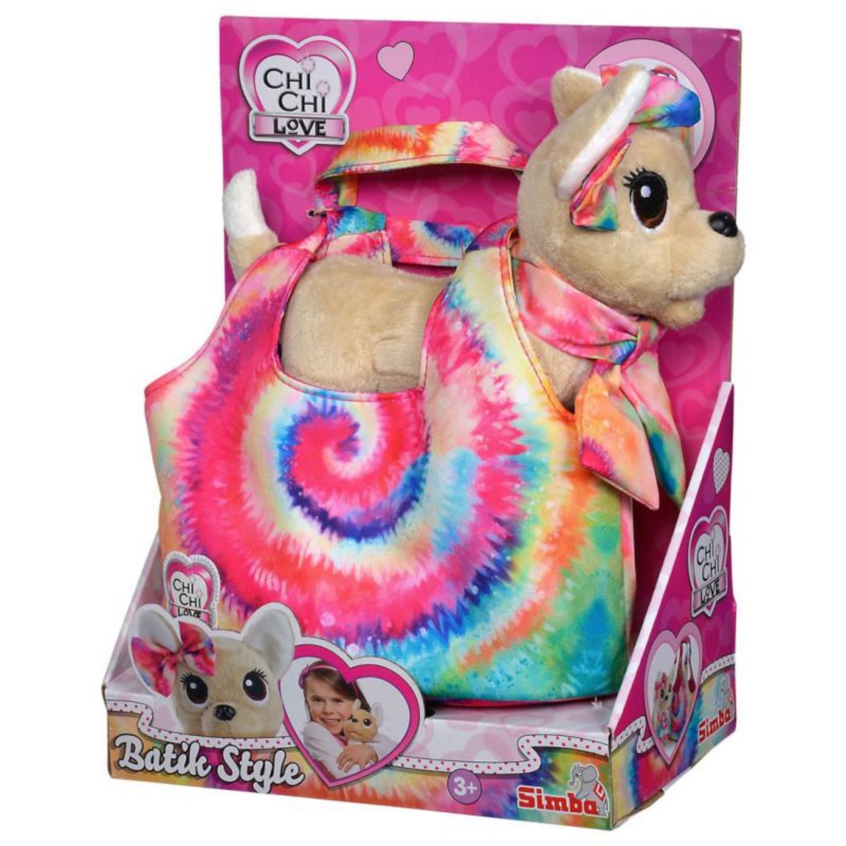 SIMBA Simba - Chi Chi Love Puppy Hug in Bag Batik Style 105890008