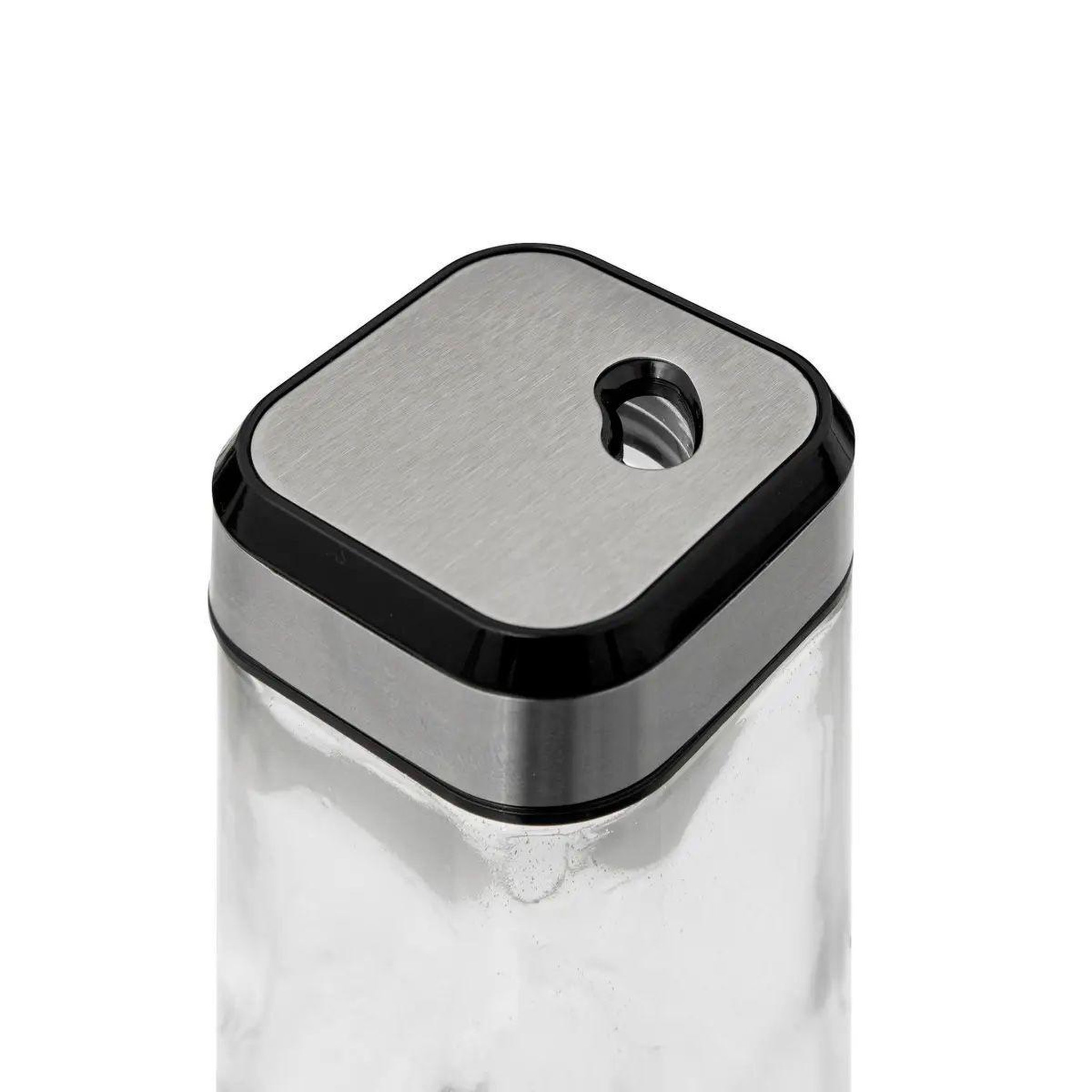 Voir la diapositive 4 : FIVE Salière & Poivrière  Verre  10cm Transparent