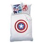 Voir la diapositive 2 : MARVEL Parure housse de couette enfant en coton 57 fils AVENGERS