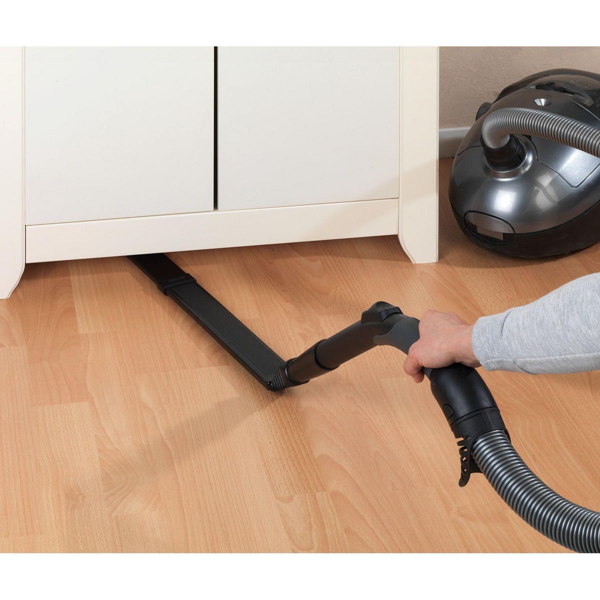 Wenko Embout plat pour aspirateur - L. 94 cm - Noir