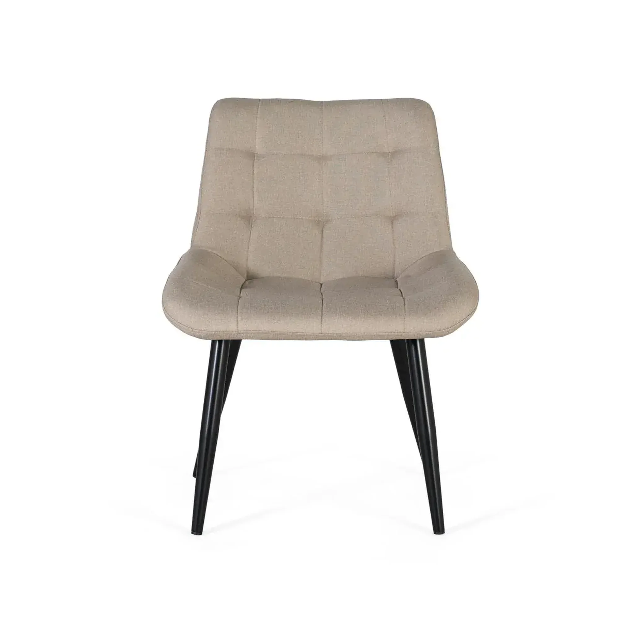 Voir la diapositive 2 : GINER Y COLOMER SL Lot de 2 chaises de tissu 50 cm style contemporain