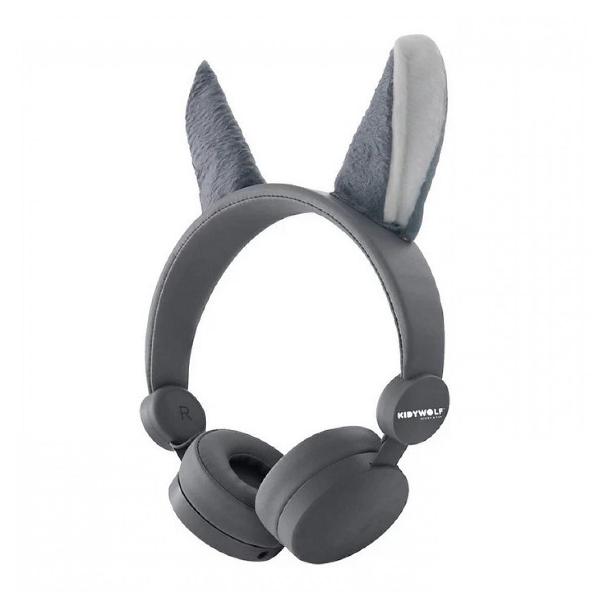 KIDYWOLF Kidyears Casque audio enfant - Loup