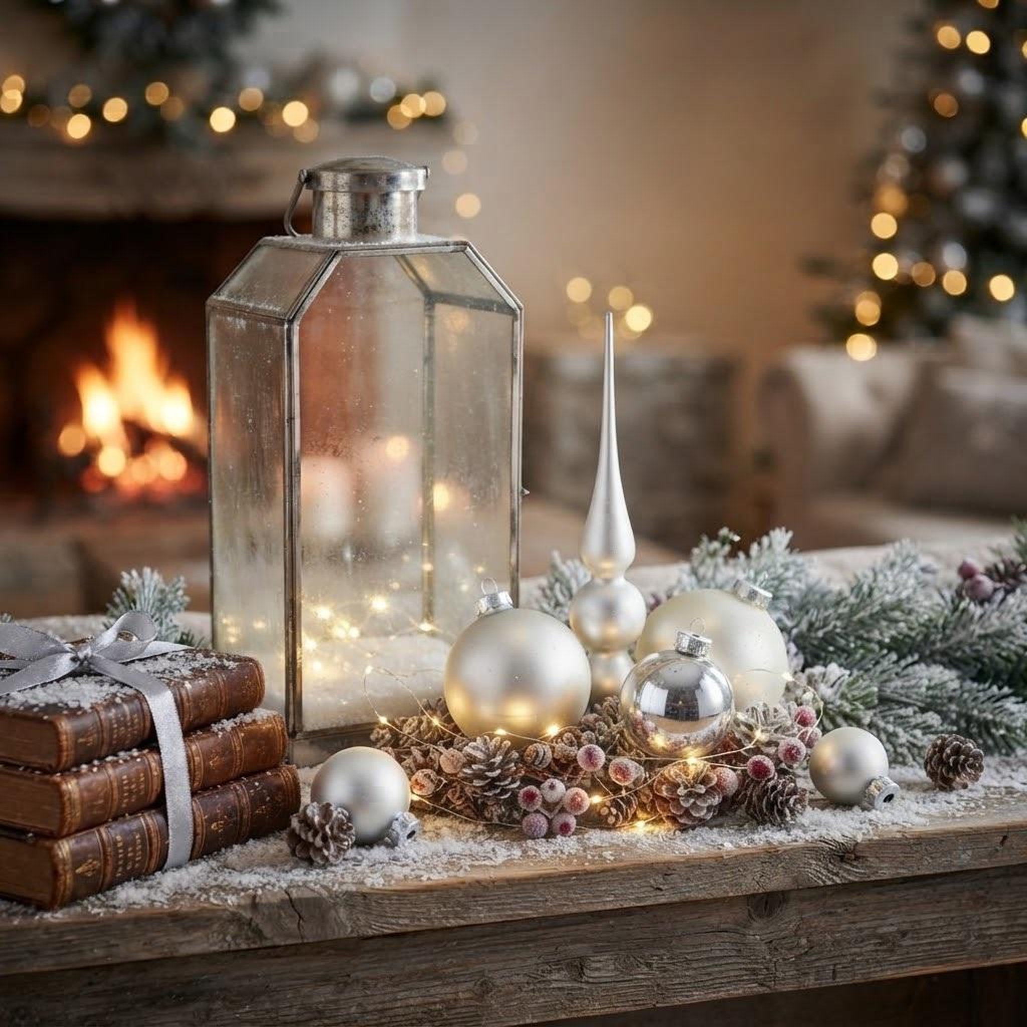 Voir la diapositive 4 : Eden Kit de 19 boules de noel design et moderne