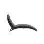 Voir la diapositive 2 : Paris Prix Chaise Longue  Archie  158cm Noir