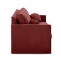 Voir la diapositive 4 : LISA DESIGN Serena - canapé droit déhoussable 3 places en velours