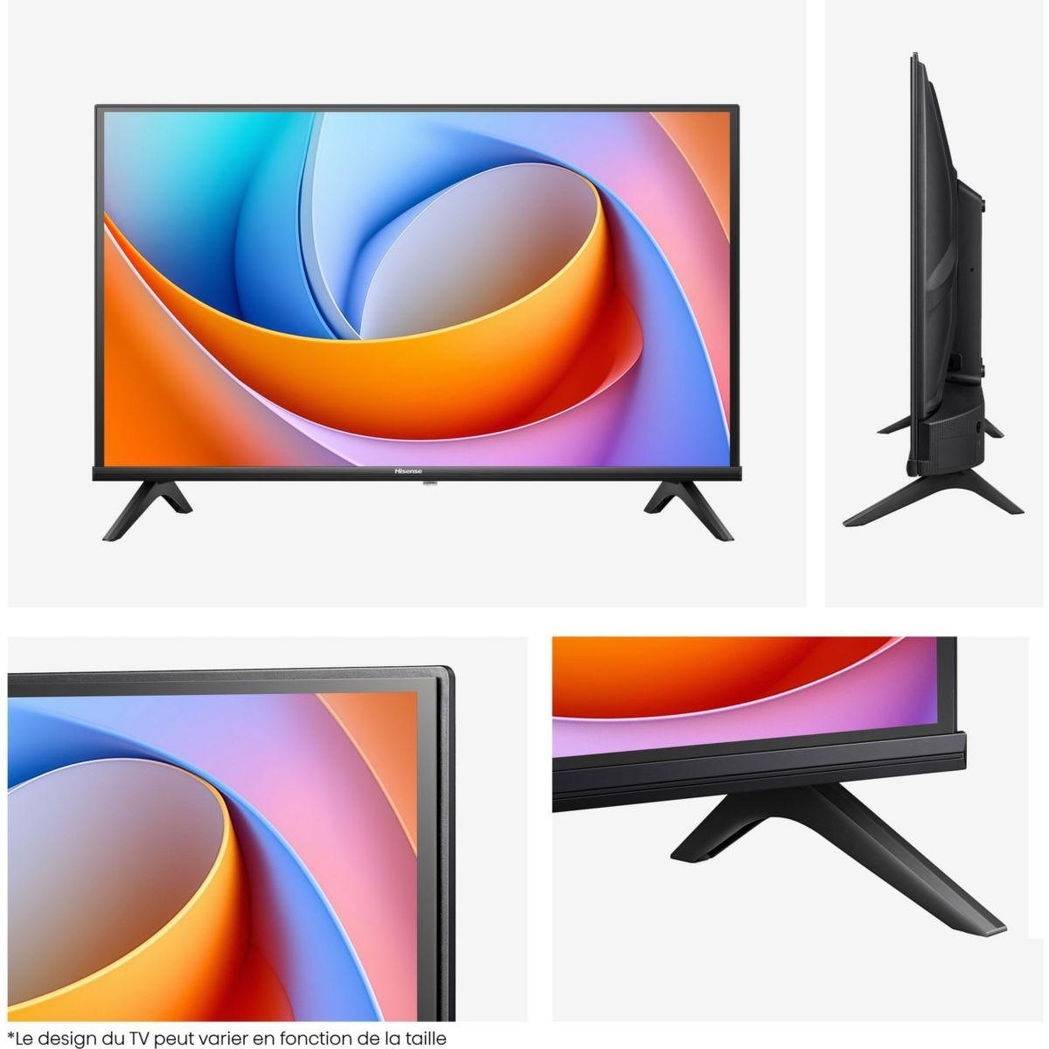 Voir la diapositive 4 : Hisense TV LED 32A49Q 2025 (80cm)