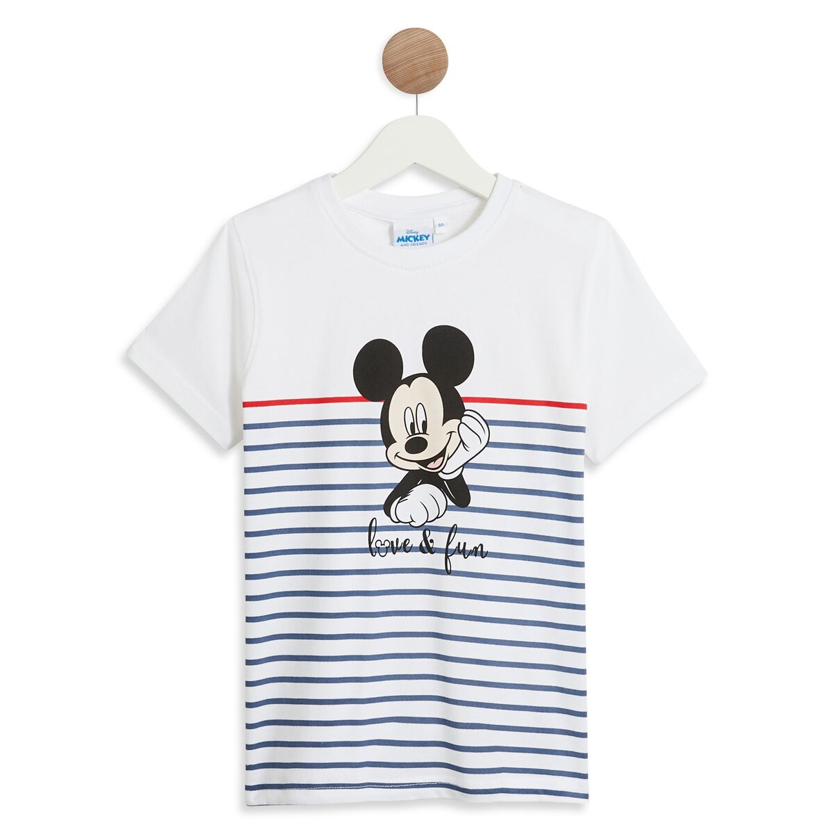 Tee shirt mickey discount garcon