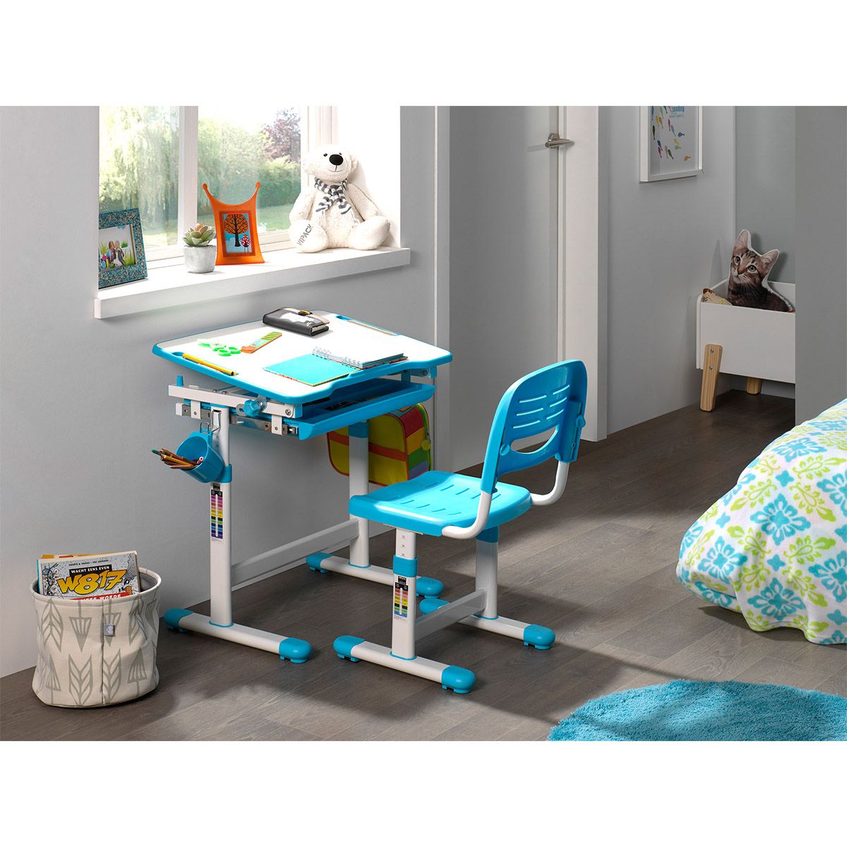 Vipack Bureau 201 Comfortline - Bleu