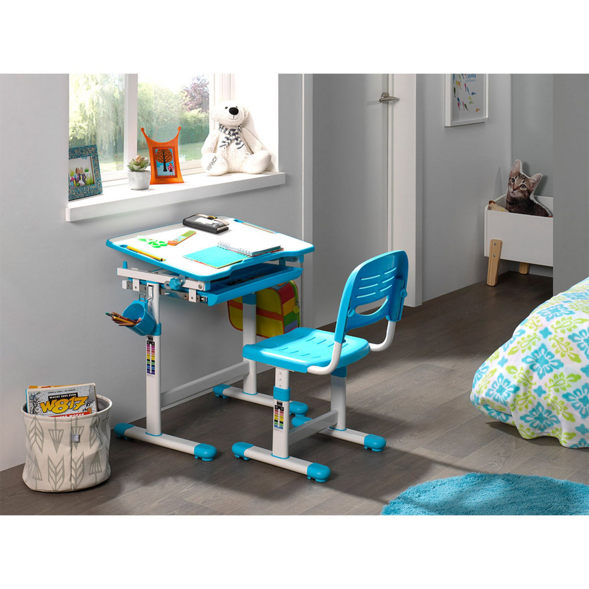 Vipack Bureau 201 Comfortline - Bleu