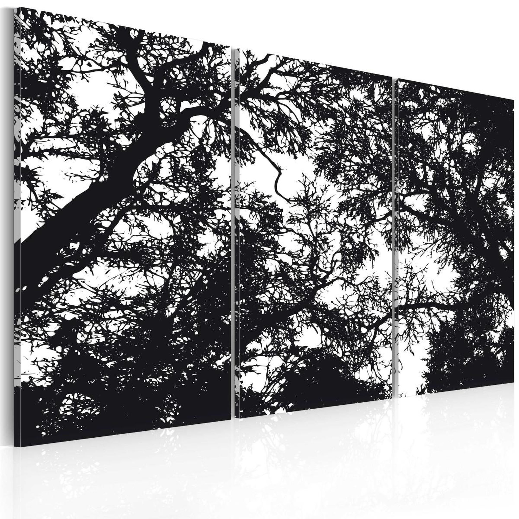 Voir la diapositive 1 : Paris Prix Tableau Imprimé  Forêt Dense