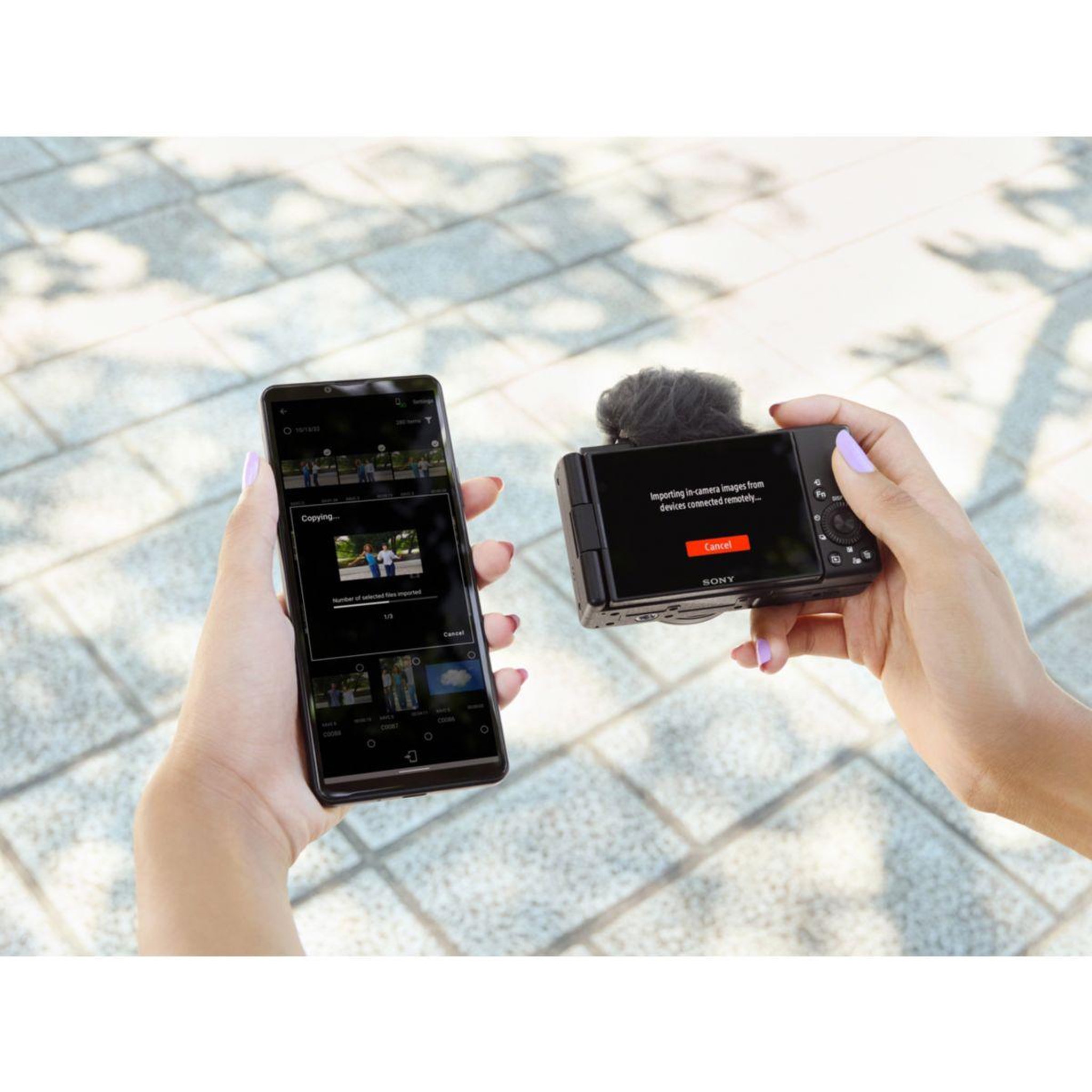 Voir la diapositive 4 : SONY Appareil photo Compact ZV-1F vlog