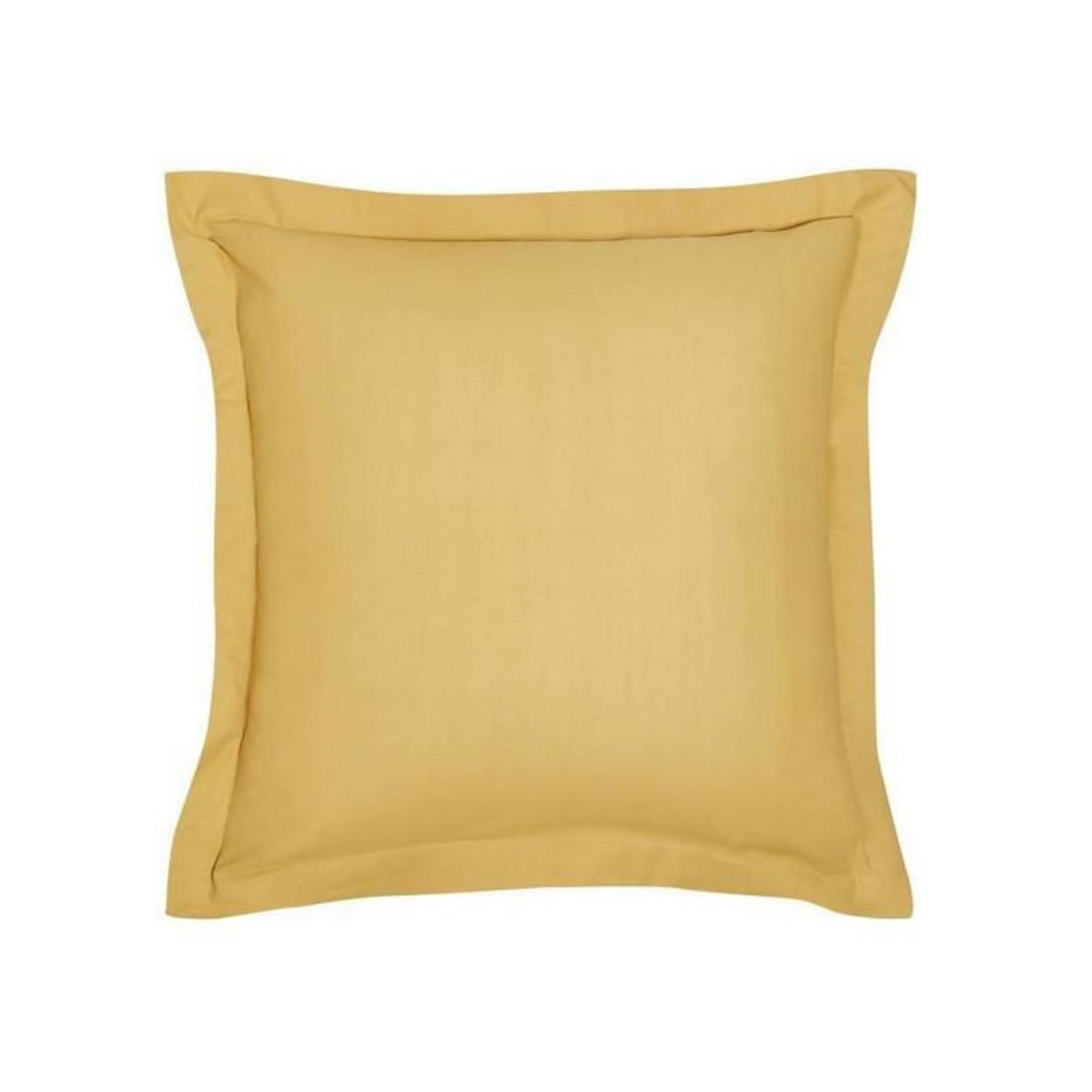 Today Taie d'oreiller TODAY Essential - 63 x 63+5 cm - 100% Coton uni - Ocre
