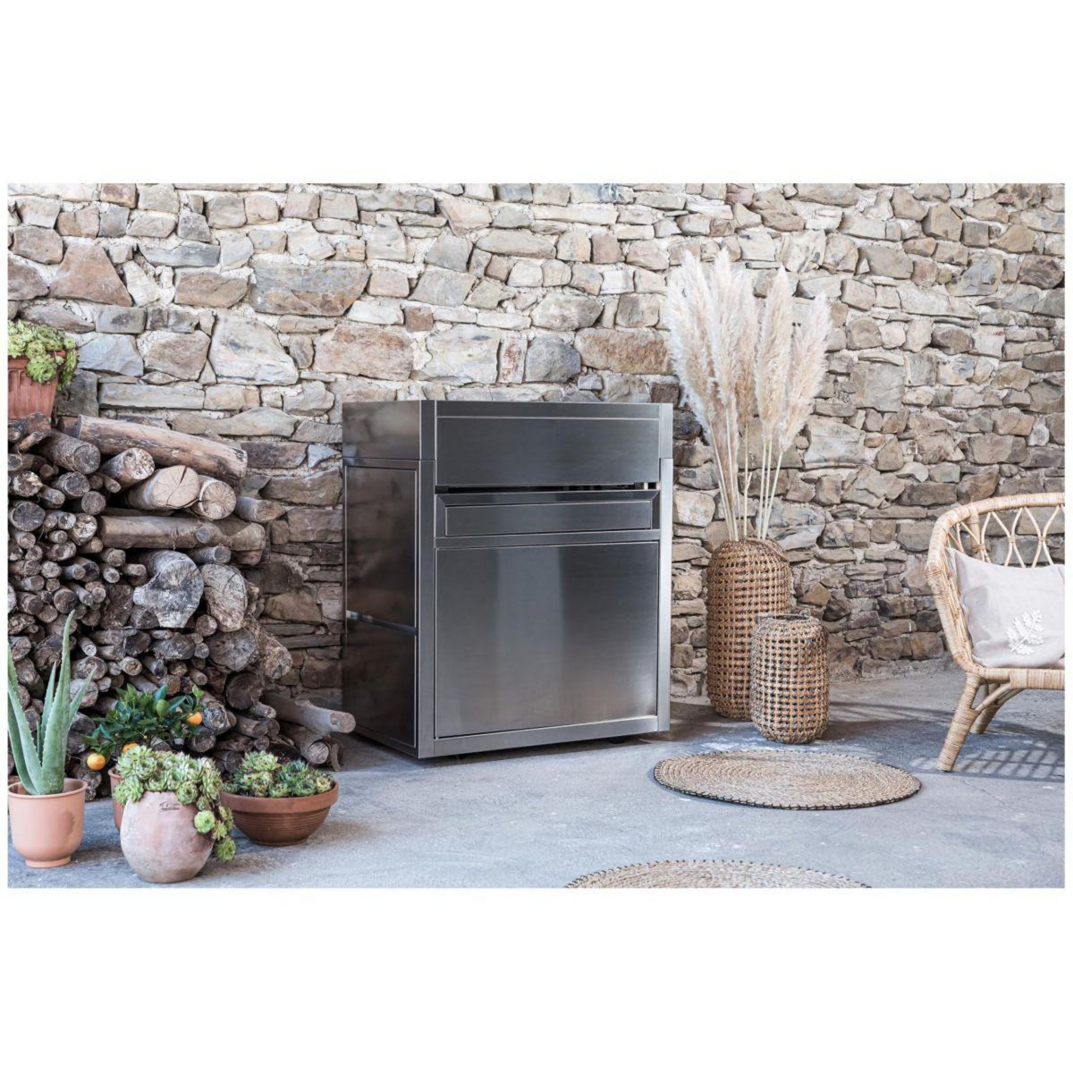 FORGE ADOUR Couvercle plancha CPIPC 60 pour chariot Premium 60