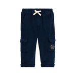 Petit Béguin Pantalon enfant en velours côtelé Boavista. Coloris disponibles : Bleu