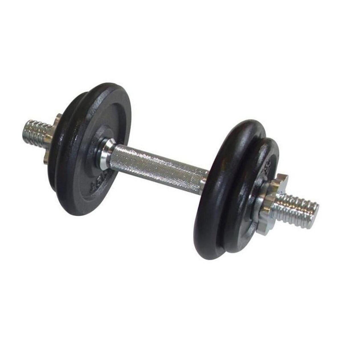 SCHILDKROT Set d'Halteres - SCHILDKROT - 10 Kg - Noir - Adulte - Ensemble pour entraînement complet du corps