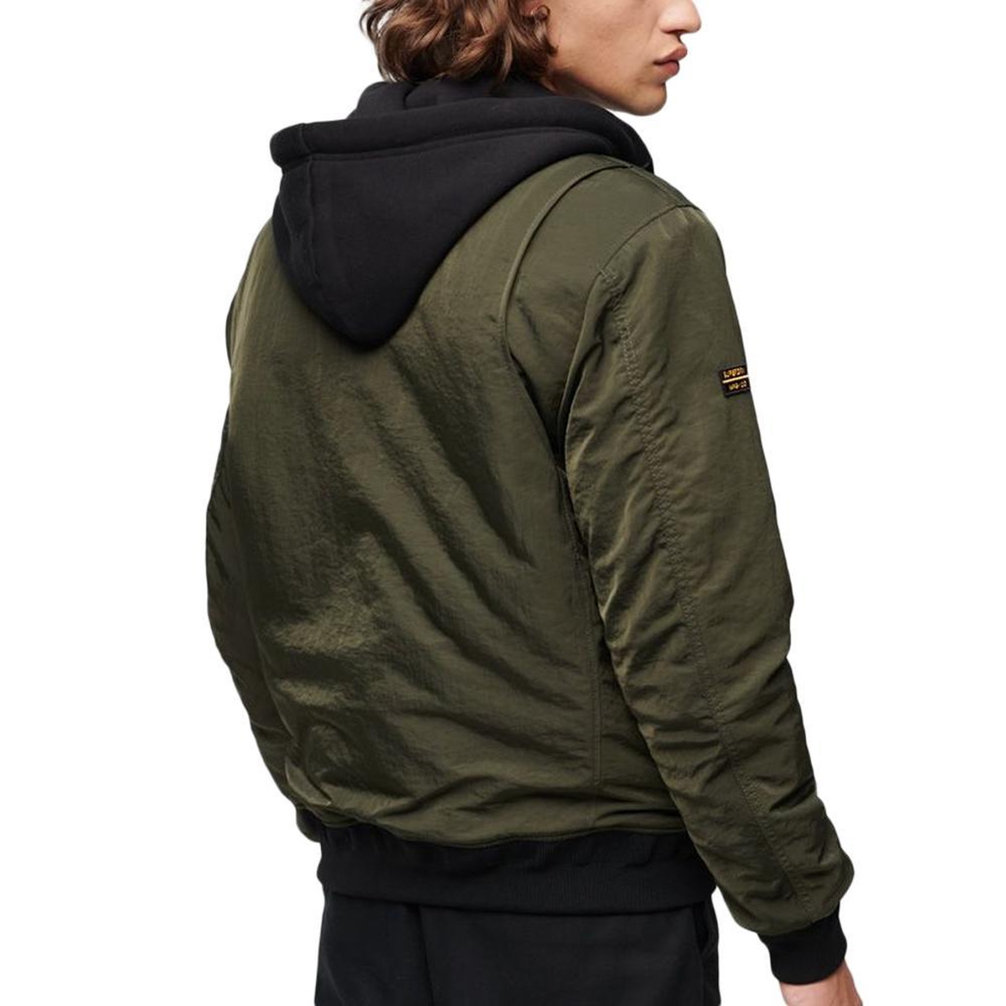 Voir la diapositive 4 : SUPERDRY Veste kaki homme superdry hooded