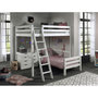 Voir la diapositive 5 : Paris Prix Pack - Lit Mezzanine Enfant, Lit Simple & Commode  Pino II  Blanc