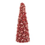Paris Prix Cône de Noël Déco  Baies  41cm Rouge