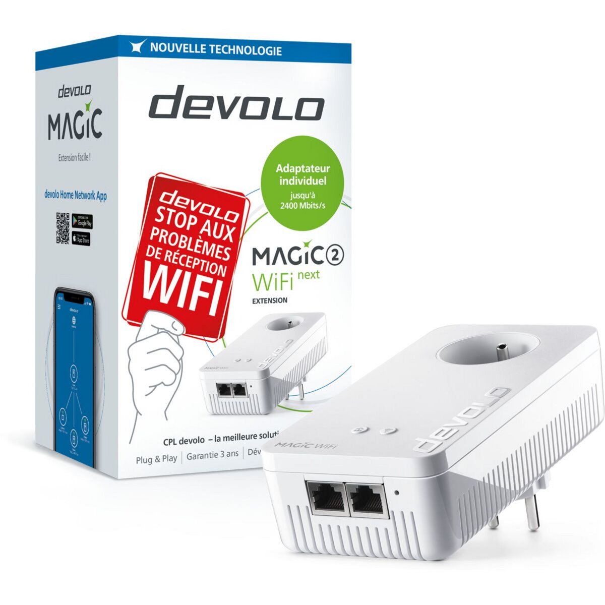 Devolo Magic 1 Wifi - Extension - 1 Adaptateur Cpl - 1200 Mbits/s