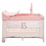 Voir la diapositive 2 : BEBELISSIMO BEBELISSIMO - Lit parapluie bébé - lit pliant - dès la naissance - Fais dodo  - table à langer et jouets - rose