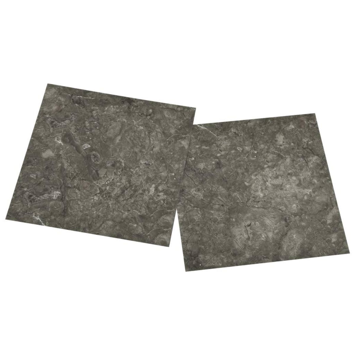 VIDAXL Dalles de plancher autoadhesives 20 pcs PVC 1,86 m² gris