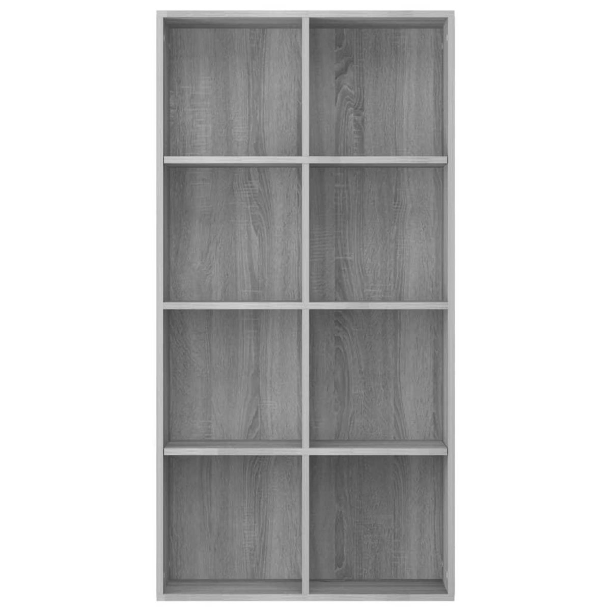 VIDAXL Bibliotheque/Buffet Sonoma gris 66x30x130 cm Bois d'ingenierie