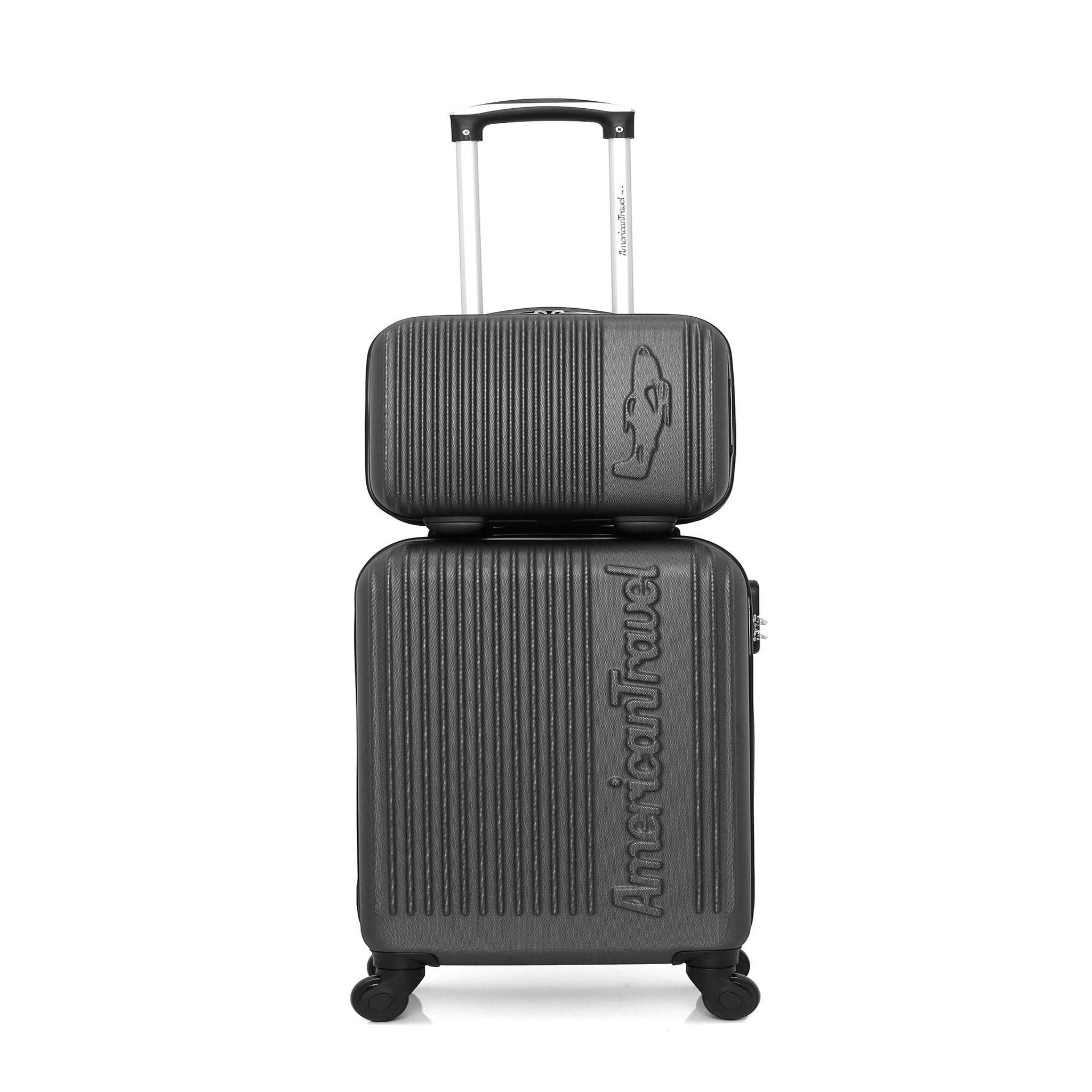 AMERICAN TRAVEL American travel - set de 2 valises nashville-h 50 cm 4 roues
