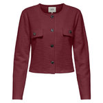JACQUELINE DE YONG Blazer Bordeaux Femme JDY Ally. Coloris disponibles : Rouge
