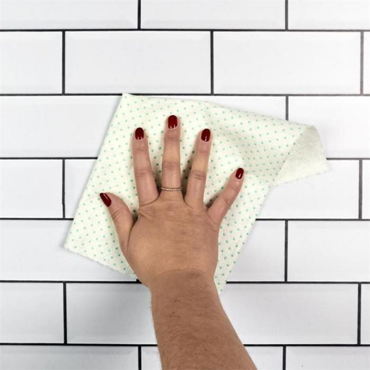 Paris Prix Lot de 2 Rouleaux Essuie-Tout  Réutilisable  28cm Blanc