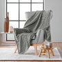 Voir la diapositive 3 : Paris Prix Plaid Flanelle en Relief  Mini Frosty  125x150cm Gris