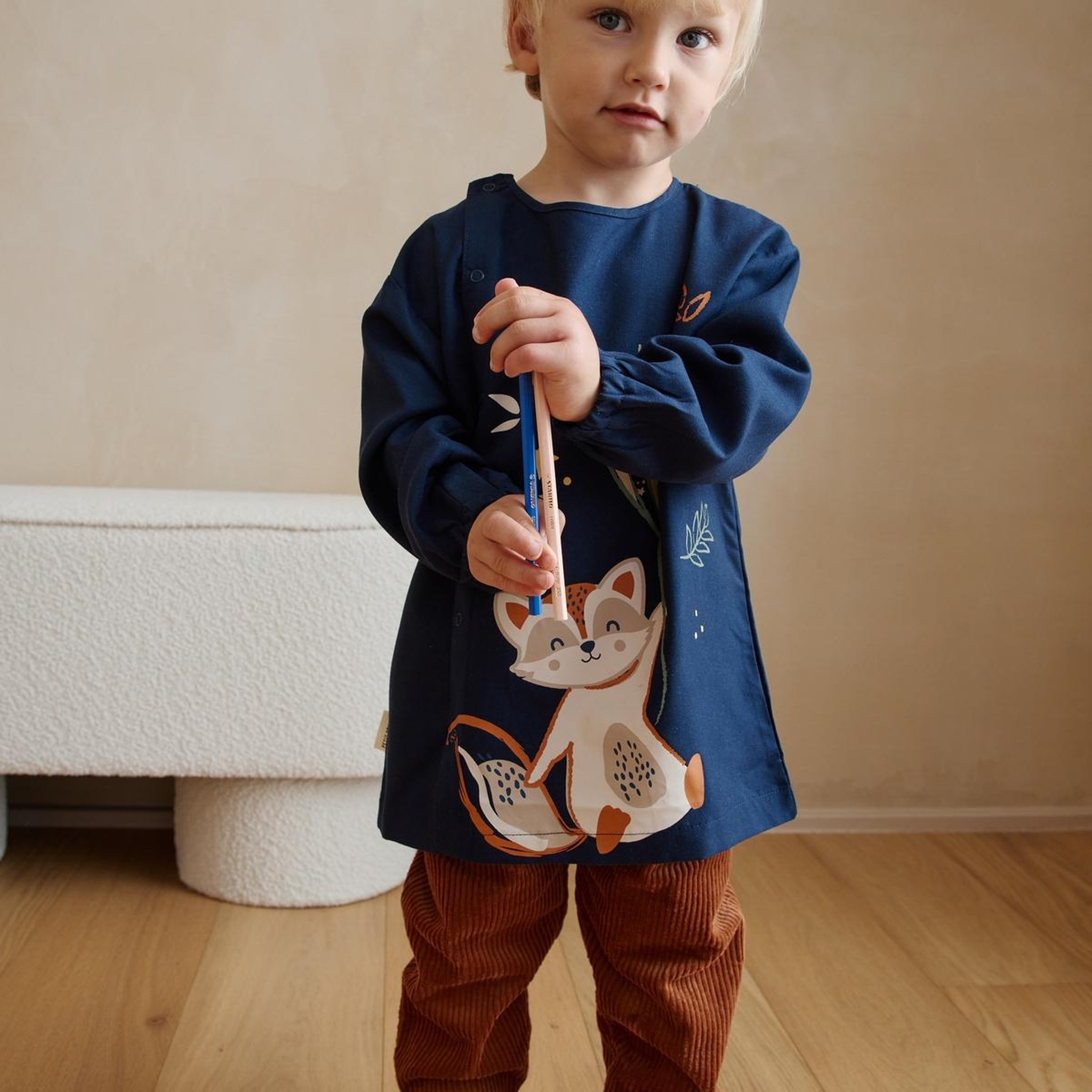 Voir la diapositive 4 : Petit Béguin Tablier enfant envol