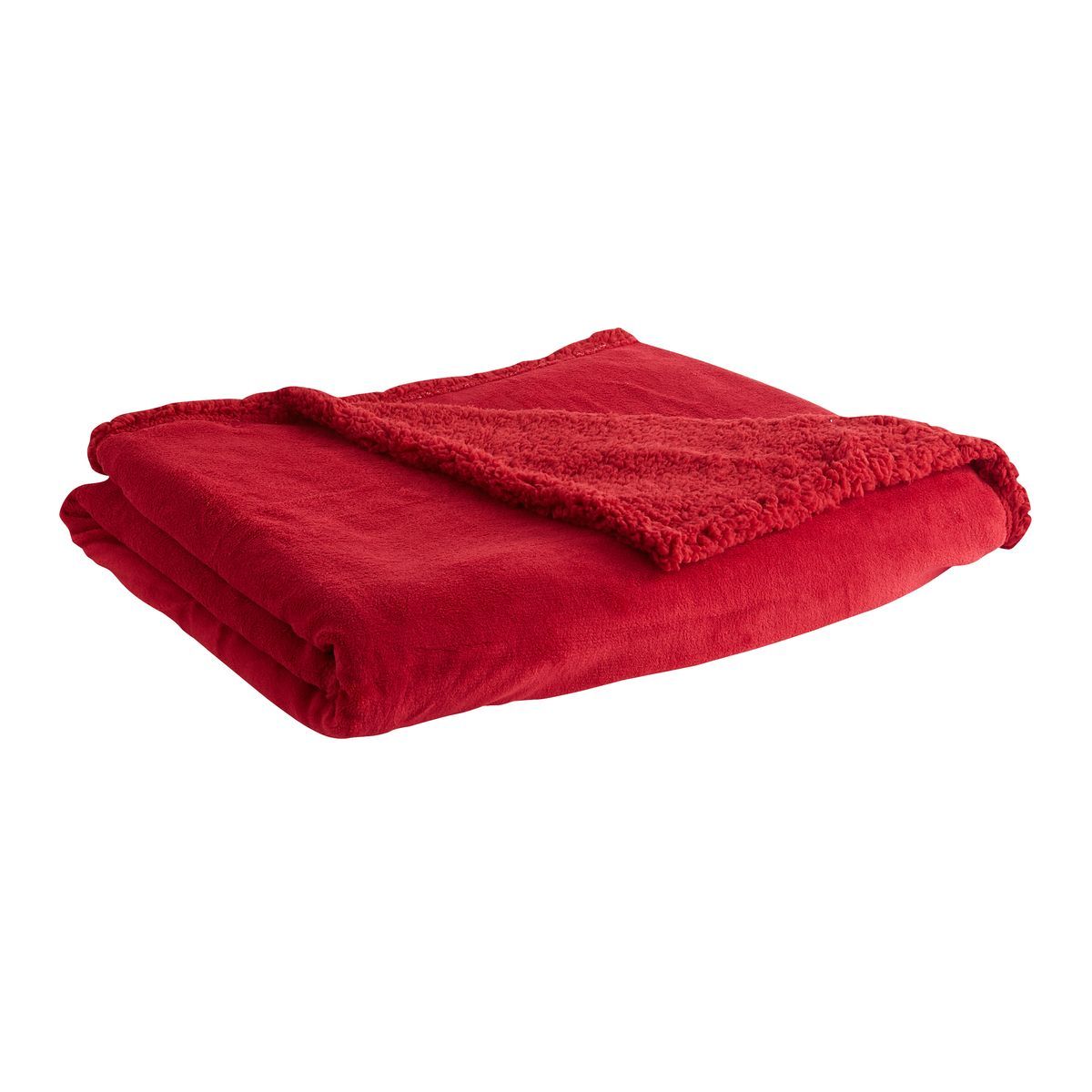 ACTUEL Couverture unie bi- matière en polyester 240g/m² SWEET 