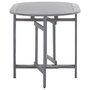 Voir la diapositive 4 : VIDAXL Table de jardin Gris 120x70x74 cm Bois d'acacia massif