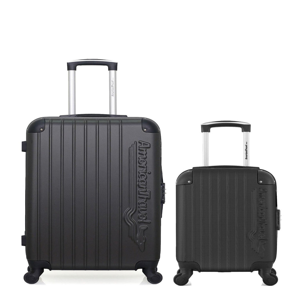AMERICAN TRAVEL AMERICAN TRAVEL - LOT DE 2 - Valises weekend et cabine XXS BUDAPEST