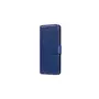 amahousse Housse Huawei P40 étui folio bleu grainé fermeture par languette aimantée