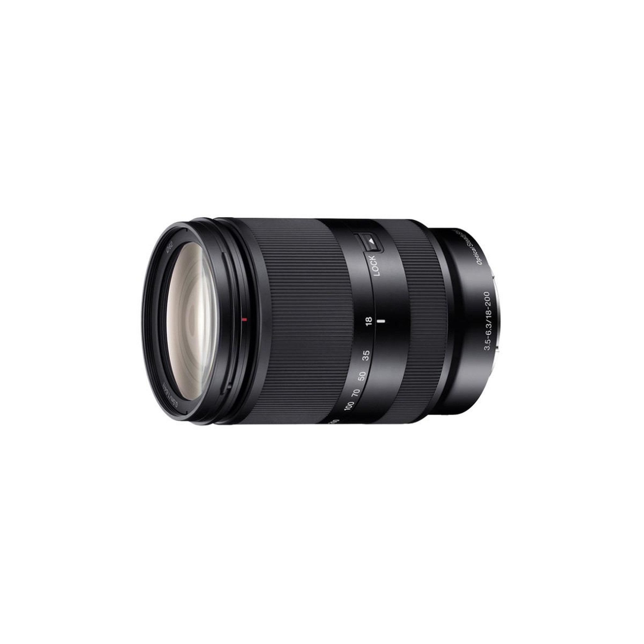 Voir la diapositive 2 : SONY Objectif Hybride Sony SEL18200LE