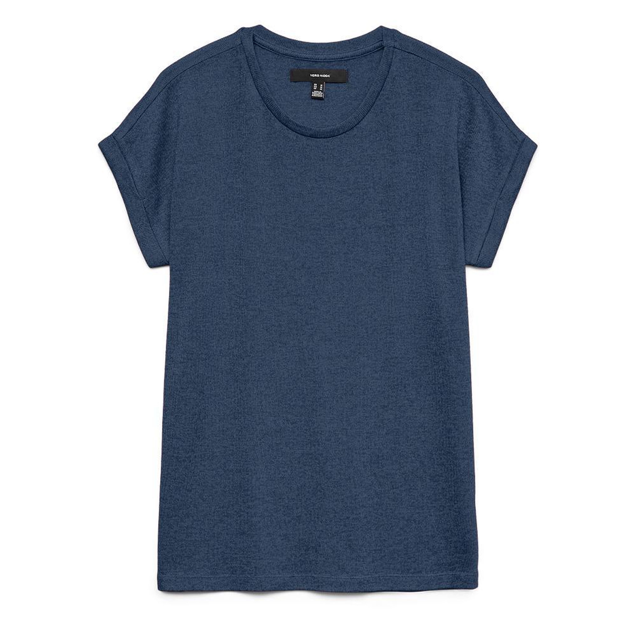 Vero Moda T-Shirt Marine Femme Vero Moda Brianna 10291353. Coloris disponibles : Bleu