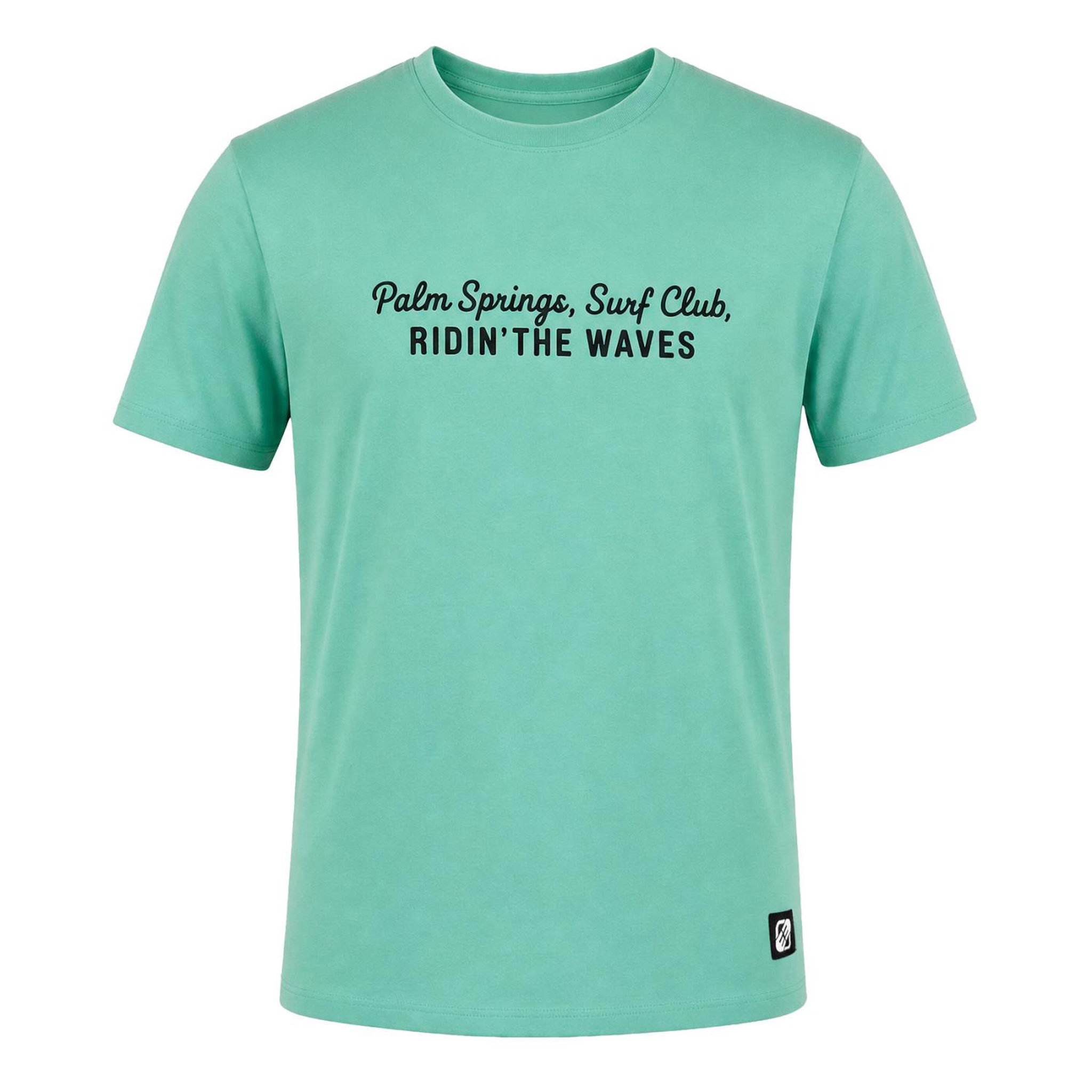 FREEGUN T-shirt junior en jersey 140GSM imprimé devant et dos Club. Coloris disponibles : Vert