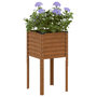 Voir la diapositive 1 : VIDAXL Jardiniere 45x45x88 cm acier resistant aux intemperies