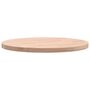 Voir la diapositive 5 : VIDAXL Dessus de table Ø50x2,5 cm rond bois massif de hetre
