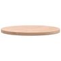 Voir la diapositive 5 : VIDAXL Dessus de table Ø50x2,5 cm rond bois massif de hetre