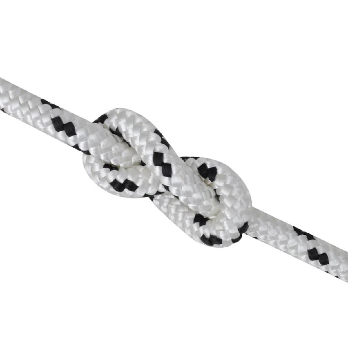 VIDAXL Corde de bateau tressee en bobine Polyester 6 mm x 50 m