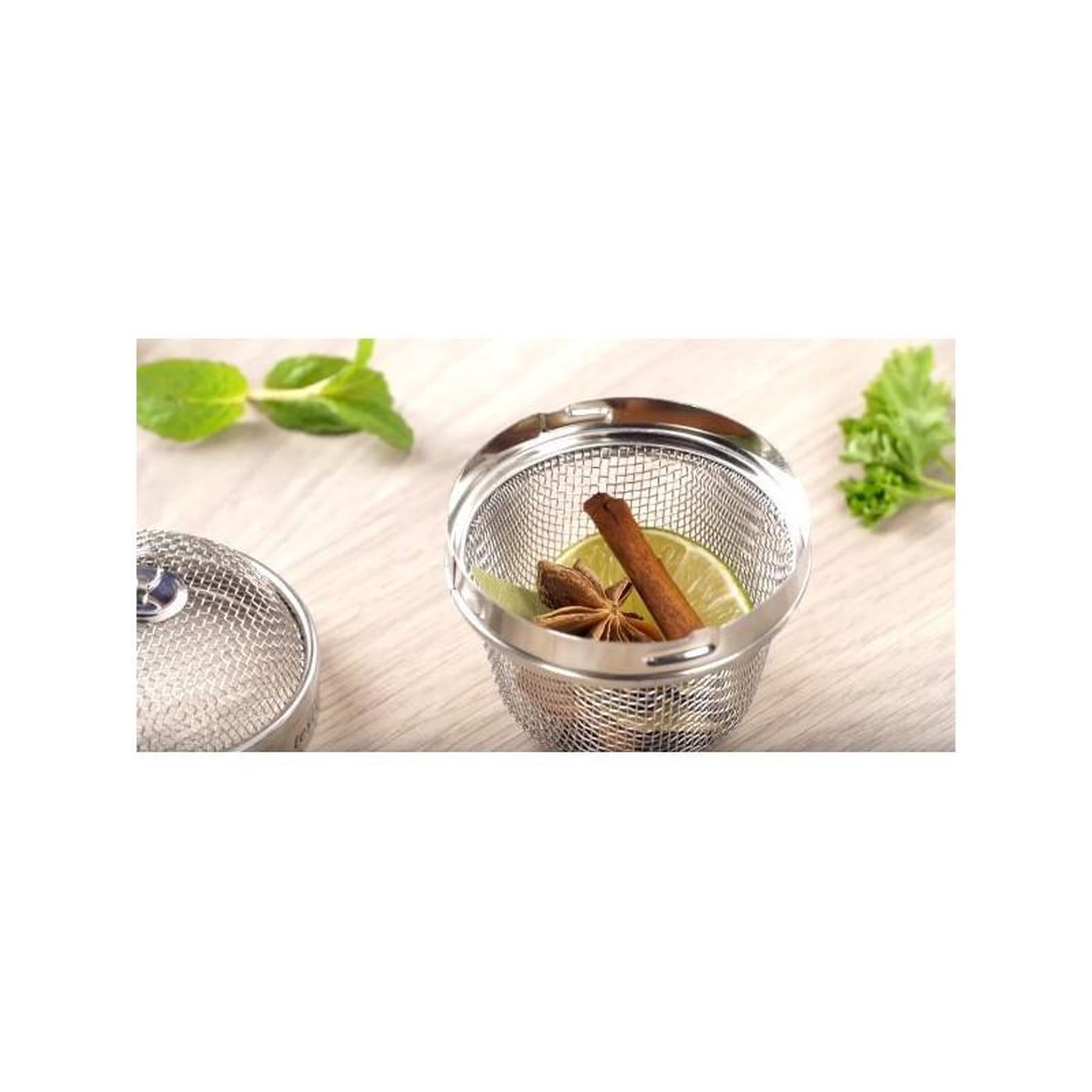 Voir la diapositive 2 : Tescoma PANIER INFUSEUR ø 10 CM GRANDCHEF TESCOMA - 428564